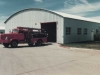 Fire truck in front of the fire hall - 1985