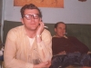 (L-R) Jim Bailey (Radar Tech) and Murphy in barracks - 1971