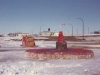 Winter Carnival snow sculpture - February 1975b