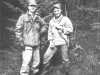 Big Game hunters (L-R) Vern Ulledahl and Ken Gedamke - 12 April 1953.