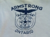 Close up view of the image on the shirts - October 1953.