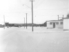Looking east from the Mess Hall area - January 1953.