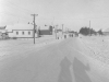 The main street in the village of Armstrong - January 1953.