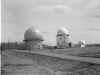 CFB Penhold. Radar towers at #43 Heavy Radar Site. ~ Text Francais à suivre