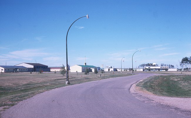 Assorted buildings in the Domestic site - September 1978