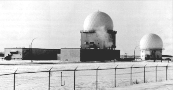 Radar towers in Operations site - November 1964