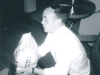"Newf" Hunt (Radar Tech) getting ready for a BBQ - June 1965