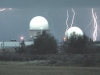 Operations site during a severe lightning storm - 23 June 1983b