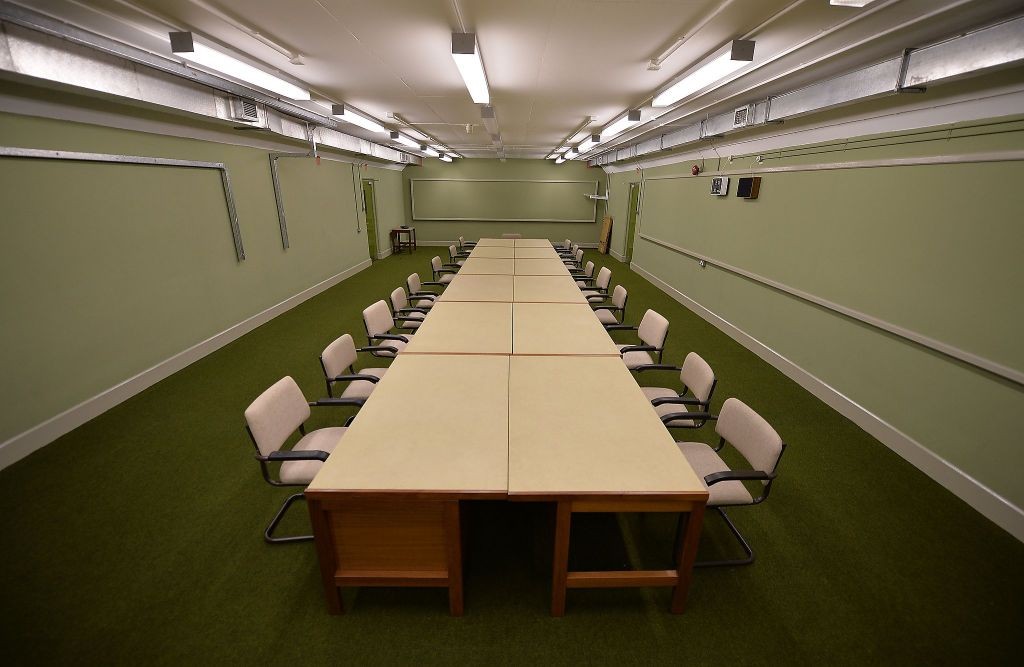 The main conference room