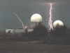 Operations site during a severe lightning storm - 23 June 1983