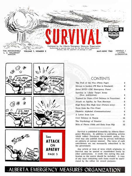 Survival volume 1 no 2 1962 MayJun 1 copy